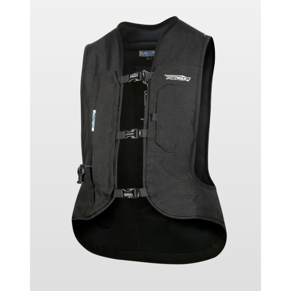 Helite Turtle 2 Airbag Vest - XS - Black - Motorcycle Personal Protection Airbag